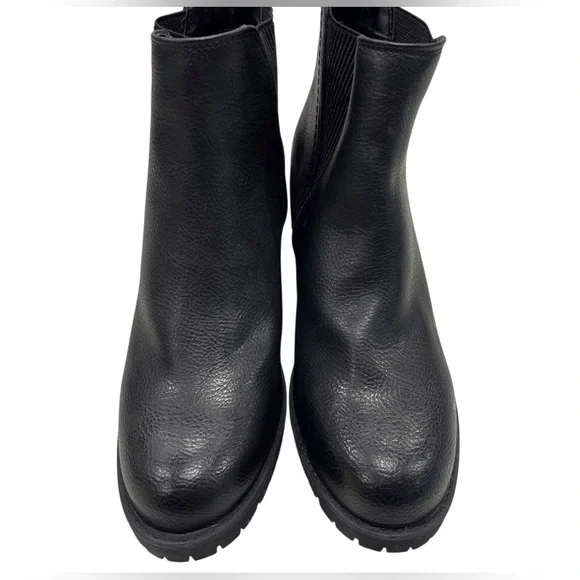 MIA Black Chunky Heel Jody Bootie in Black Women’s size 9 - Picture 5 of 14